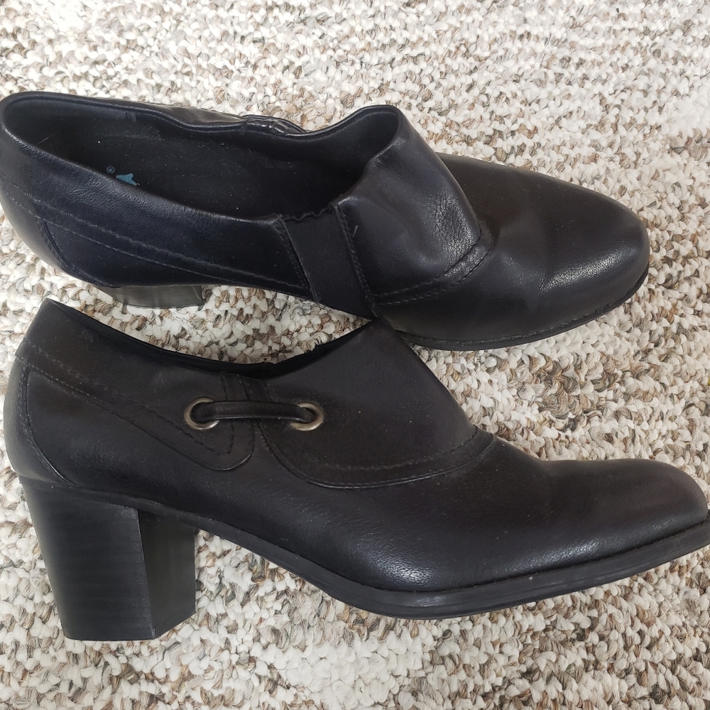 women's yuu black heels